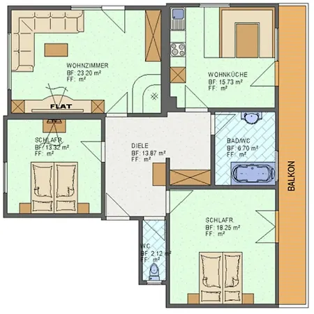 Apartament Haus Tiroler Heimat Nauders Pokój zdjęcie