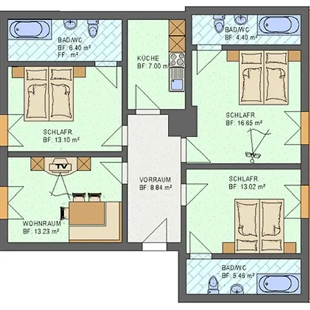 Apartament Haus Tiroler Heimat Nauders Pokój zdjęcie