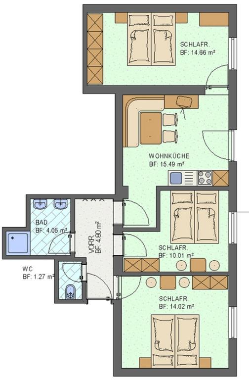 Appartement Haus Tiroler Heimat Nauders