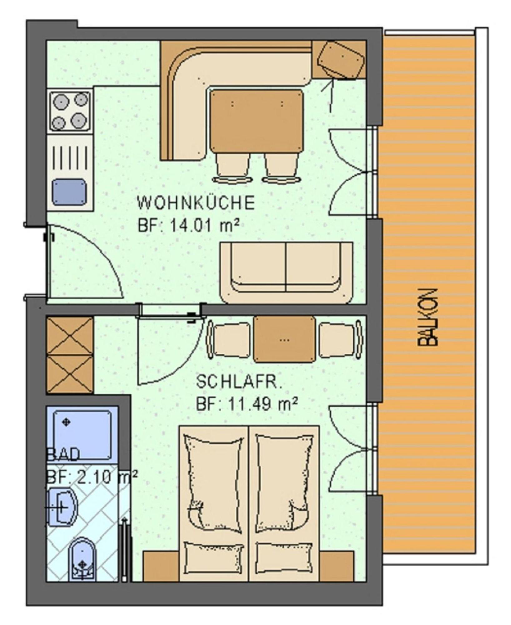 Appartement Haus Tiroler Heimat Nauders